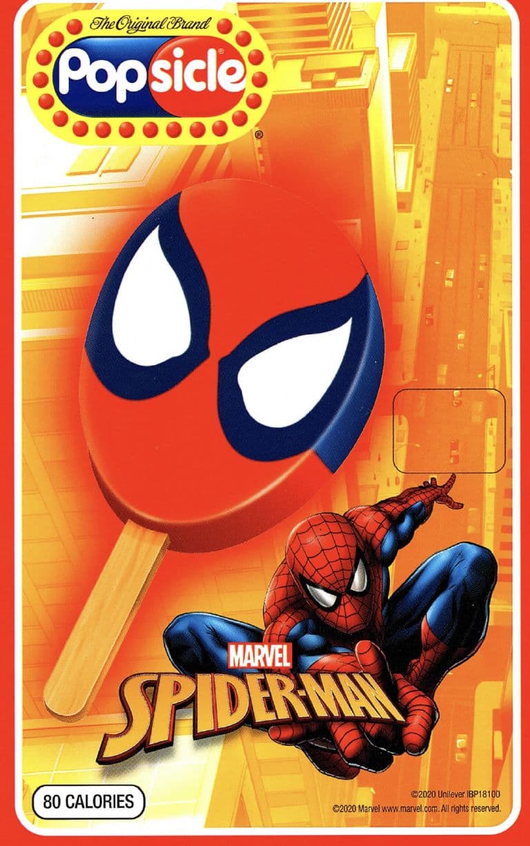 Spider-Man Character Pop from Popsicle