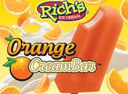 Vanilla Ice Cream Sandwich - Rich's ice cream treat