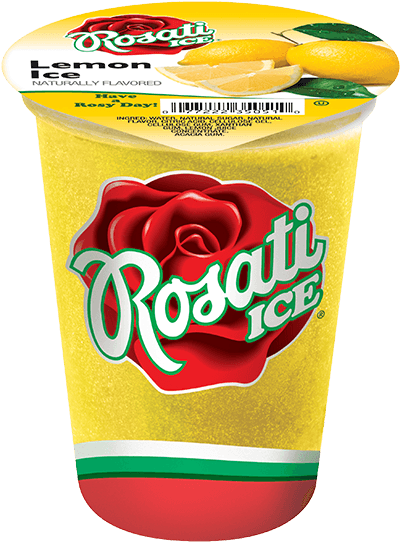 Rosati Lemon Italian Ice Cup